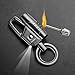 Multitool Keychain LED Flashlight with Permanent Match Lighter, Forever Flint Firestarter Survival Gear for Camping Hiking Outdoor Adventurethumb 1