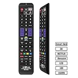 Gvirtue Universal Remote Control GSM-22 Compatible Replacement for Samsung TV/Smart TV, fit for AA59-00666A AA59-00784C BN59-01199F BN59-01178W BN59-01199F AA59-00594A AA59-00582A (SM-22)