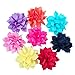 PET SHOW Dog Charms Flower Collar Embellishment Accessories For Cat Puppy Collars Dogs Bowtie Grooming Pack of 8