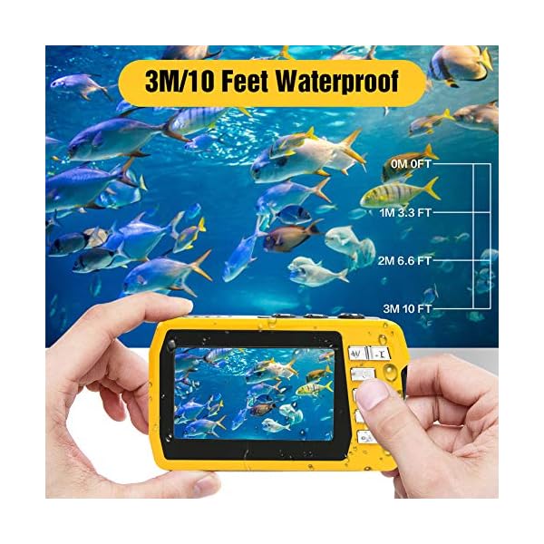 wasserdichte Digitalkamera mit 21 MP und Full HD Camcorder – Bild 4