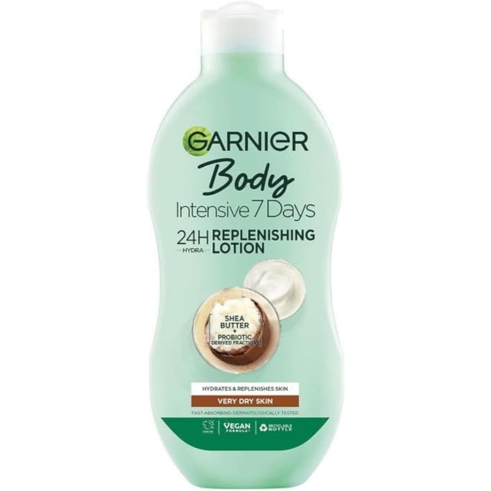 Garnier Intensive 7 Days Shea Butter Body Lotion Dry Skin, 400ml
