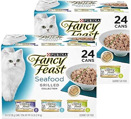 fancy feast cat food seafood