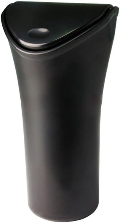 KJG Car Trash Plastic Cover Car Interior Ashtray Trash Can Garbage Container