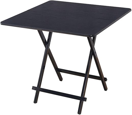 Zxw Table Pliante Table Carree Se Pliante Multifonctionnelle De Menage Petite Table A Manger De Menage Couleur Noir Taille 60x60x55cm Amazon Fr Cuisine Maison