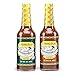 The Pepper Plant Hot Pepper Sauce 2 Bottle Combo Pack: Original California Style & Chunky Garlic