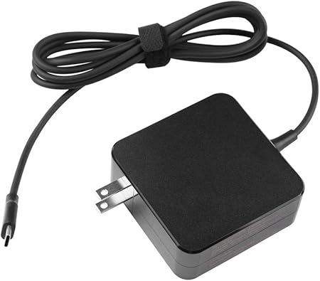 Amazon Com 65w Usb C Ac Adapter Charger Replacement For Asus 0a001 0a001 0a001 0a001 90xb03un Mpw010 Ac65 00 Delta Adp 65jw C Computers Accessories