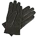 Alpine Swiss Womens Touch Screen Gloves Leather Phone Texting Glove Thermal Warm BRN XL