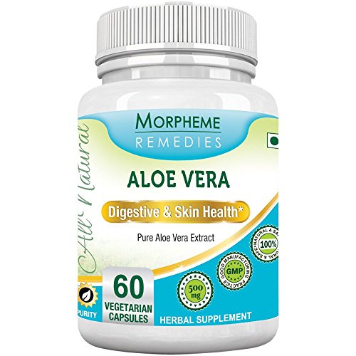 Morpheme remedies aloe vera 500mg extract 60 veg caps -…