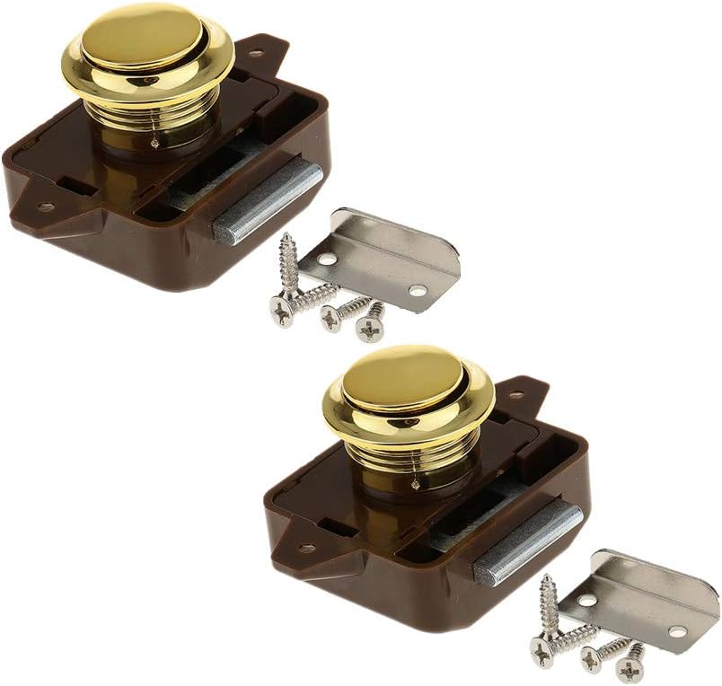 Keyless Push Button Latch fit for RV Caravan Motorhome Boat