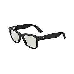 Meta Large Square Sunglasses, Wayfarer, Matte Black