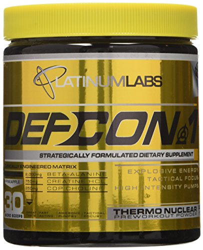 Platinum Labs Defcon 1 2nd Strike Pre Workout Powder Pineapple 7 9 Ounce Buy Online In Cayman Islands At Desertcart 13866624