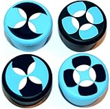 Thirsty Newt - Silicone Wine Stoppers / Corks (4 pack) (Blue)