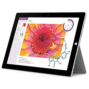 Image of Microsoft 7G5-00015 Surface 3 Tablet (10.8-Inch, 64 GB, Intel Atom, Windows 10) (Renewed)