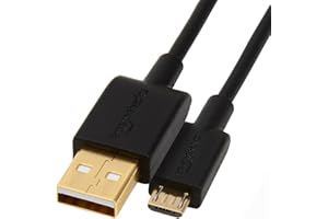 �鶹�� Basics USB 2.0 A-Male to Micro B Charger Cable, 10 feet, Black
