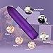 Vibrator, Oomph! Upgraded Bullet Shape Waterproof 16 Speed Vibration G-spot Massager Sex Toy for Women (Purple) …
