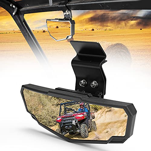 A & UTV PRO Rear View Mirror, Center Convex Rearview Mirror for Polaris