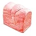 ibloom Pain du Matin Realistic Bread Loaf Slow Rising Jumbo Squishy Toy (Fraise, Strawberry Scented, 6.7 Inch) [Party Favors, Stress Balls, Birthday Gifts, Pretend Play for Kids, Girls, Boys, Adults]