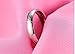 Phantom YoYo Lover's Heart Shape Titanium Mens Ladies Promise Ring Real Love Couple Wedding Bands Couple Rings (Women Size 6)