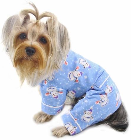 Snowman and Snowflake Flannel Pamajas/Bodysuit/Overall - LARGE