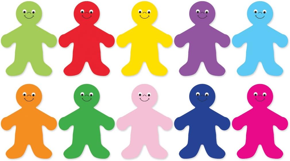 Hygloss Products, Inc 33710 Happy Multi-Color Smiley Face Classroom Accents – Creative Teaching Resources – 6 Inches, 30 Pack: Arts, Crafts & Sewing