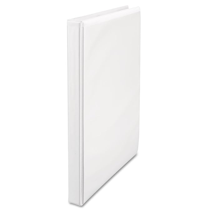 1 2 inch white binder