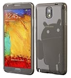 Galaxy Note 3 Case, Cruzerlite Androidified A2 TPU Case for Samsung Galaxy Note 3 - Retail Packaging - Smoke