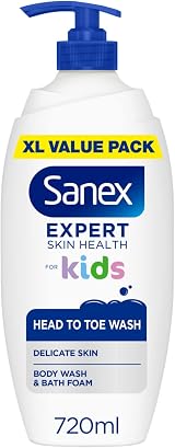 Sanex Expert Skin Health Head to Toe Kids’ Body Wash 720ml