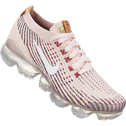 Nike Women's Air Vapormax Flyknit 3 Running Shoes (5.5, Sunset  Tint/White/Blue Force/Gym Red) | Pricepulse