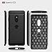 Sony Xperia XZ3 Case, TopACE Ultra Thin Carbon Fiber Scratch Resistant Shock Absorption Soft TPU Protective Cover for Sony Xperia XZ3 (Black)