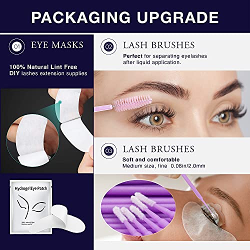 Breavo Lash Lift Kit Upgraded Version, Eyelash Perm Kit, Professional Eyelash Lash Extensions, Lash Curling, Semi-Permanent Curling Perming Wave Suitable For Salon