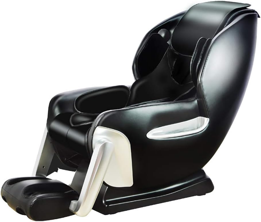 Amazon Com Ys S002 Luxury Reclining Leather Massage Chair Automatic Zero Gravity Relax Chair Multifunctional Full Body 4d Massager Simulation Hand Massage With Bluetooth Speaker Black Health Personal Care