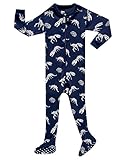 KikizYe Infant Baby Boys Footed Pajamas 