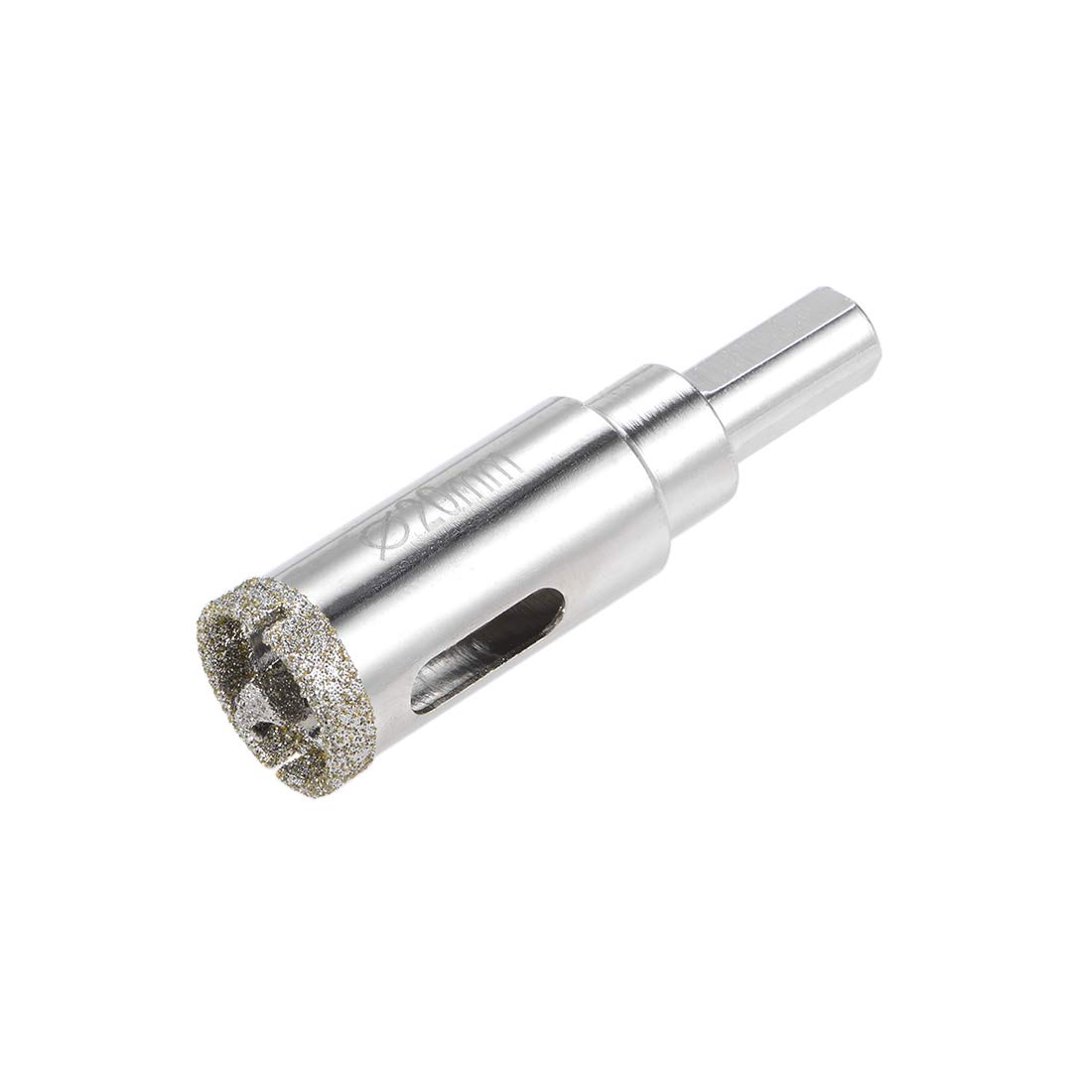 sourcing map Diamond Drill Bit 20mm Glass Hole Saw Core Drill Bit with Spotting Drill Bit for Ceramics Porcelain Tile Bottles Pots Brick