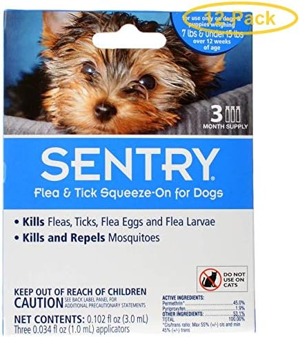 treat fleas puppies under 12 weeks