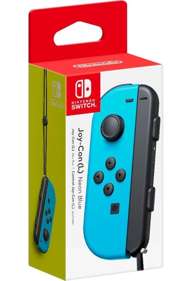 Amazon.com: Joy-Con Left (Neon Blue) (Nintendo Switch) (Renewed)
