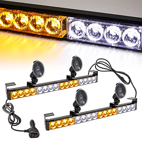 LE-JX 2× Emergency Strobe Light Bar