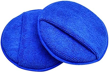 Timitai Practical Cleaning Car Waxing Polish Microfiber Foam Sponge Applicator Cleaning Detailing Pads