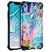Hekodonk Compatible iPhone XR Case Slim Fit Dual Layer Soft TPU Hard PC Bumper Shockproof Protective Flexible Anti-Scratch Cover for Apple iPhone XR /10R - Mandala