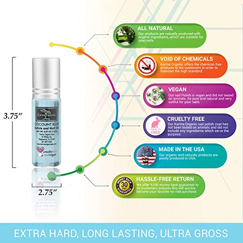 Karma Organic Coconut Cuticle Oil- Vitamin E Enriched Treatment for moisture and softness - Thumbnail 5