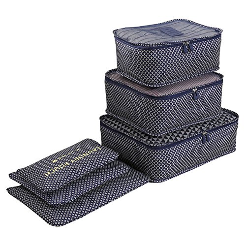 luggage organizer storage bag set
