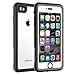 CellEver iPhone 7/8 Clear Case Waterproof Shock Absorbing IP68 Certified SandProof Snowproof Full Body Protective Transparent Cover Fits Apple iPhone 7 and iPhone 8 (4.7
