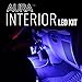 OPT7 Aura Interior Car Lights 6pc with Remote Control, Color Change, Music Sync Inside Ambient Lighting Kit, Car Truck LED Lights Under Dash Accessories, Charger Adapter 12V, 6pc Single Row LED Strip