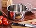 Utopia Kitchen 2 Quart Saucepan with Lid - Induction Compatible Stainless Steel Saucepan - Dishwasher Safe
