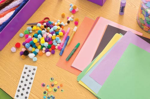 Creativity Street Glitter Glue Pens, 10 CC Tube, Assorted Colors, Set of 72