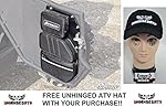 Bundle 2 Items:SuperATV Can-Am Maverick 1000 and Commander 800 / 1000 Door storage Cargo Bags and FREE Unhinged ATV HAT!