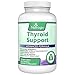 Natrogix Thyroid Support Formula with Iodine, B12, Tyrosine and Selenium - Supports Healthy Metabolism & Weight Loss - 100% Money-Back Guarantee (60 Capsules)