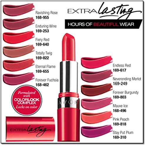 Avon Extra Lasting Lipstick - Eternal Flame