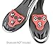 CyclingDeal Bike Cleats Compatible with Look Delta - Indoor Cycling & Road Bike Bicycle Cleat Set - Fully Identical or Compatible with Peloton Spin Bikes Pedals and Shoes (9 or 0 Degree Float)
