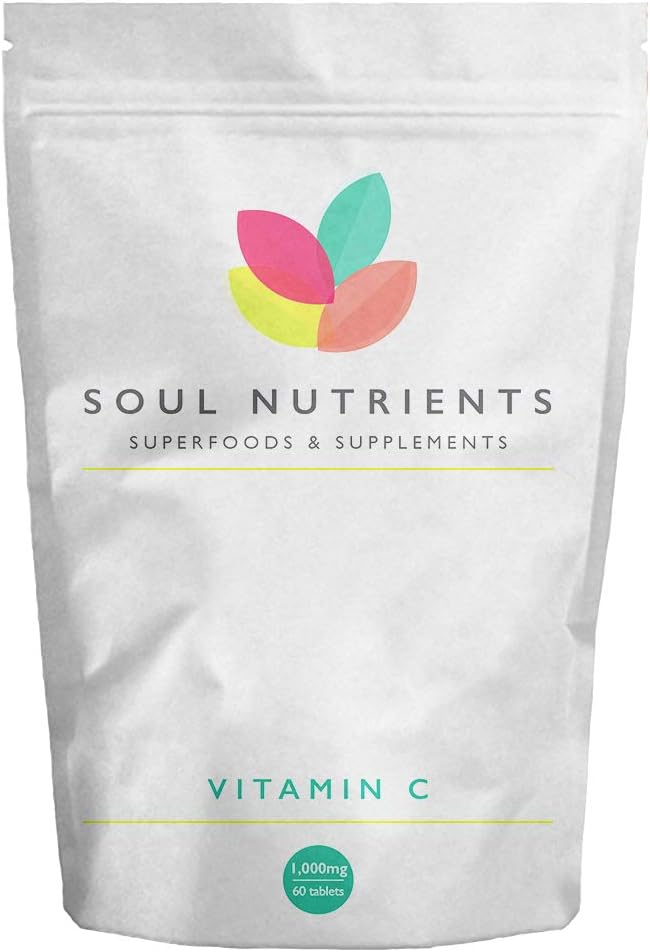 Vitamin C Tablets 1000mg, 1 count (Pack of 60)