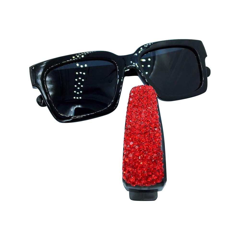 Carrfan Clip Porta Occhiali da Sole Bling con Strass diamantati con  Brillantini per Auto Custodie occhiali Auto e Moto berjaya.edu.my